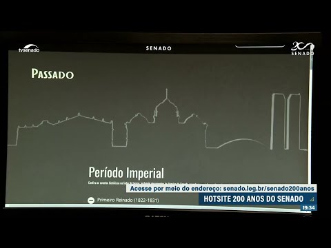 Senado lança hotsite sobre bicentenário