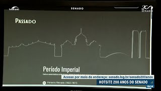 Senado lança hotsite sobre bicentenário