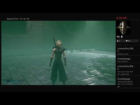 Final Fantasy 7 Remake | Part 9 | Live stream - Cloud squatting and dancing in a dress! BIG PIMPIN
