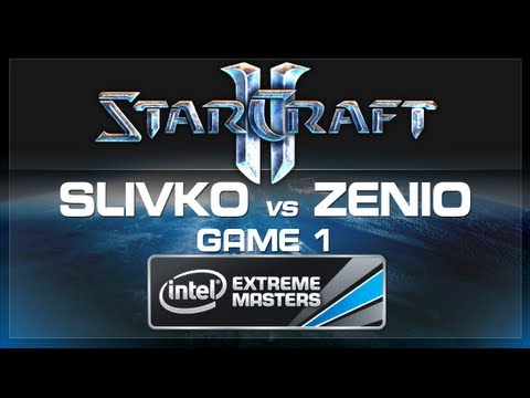 Slivko vs Zenio Game 1 SC2 IEM Singapore Day 4