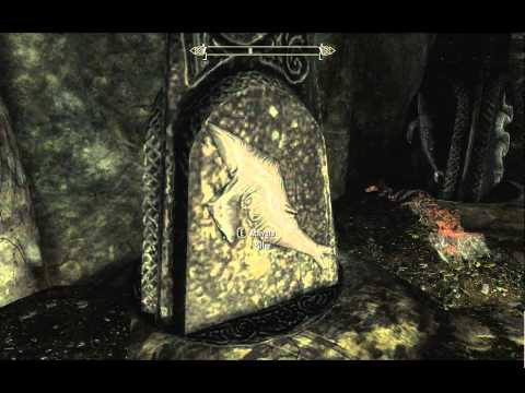 The Elder Scrolls V: Skyrim gameplay: Queen freydis sword puzzle