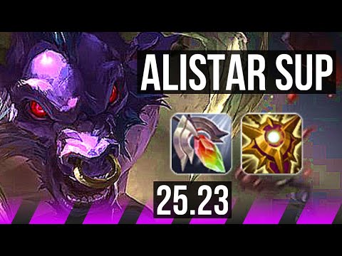 ALISTAR & Jhin vs NAUTILUS & Miss Fortune (SUP) | Rank 4 Alistar, Rank 18 | EUW Challenger | 25.23