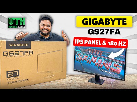 Gigabyte Gaming Monitor | GS27FA | IPS Panel | 180Hz