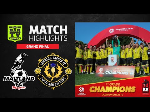Maitland FC v Lambton Jaffas - Men's Grand Final Highlights | NPL Northern NSW 2022