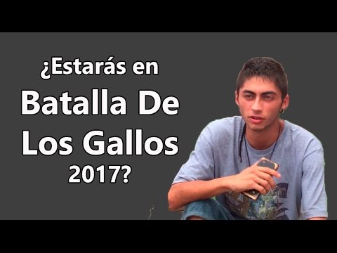 NITRO : ¿Participarás en la RedBull Batalla de Los Gallos 2017? l FreeRap Zone