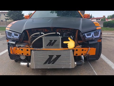 Oil Cooler Install Dodge Charger RT Mishimoto