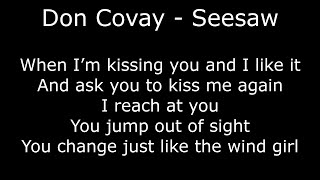Northern Soul - Don Covay - Seesaw - With Lyrics
