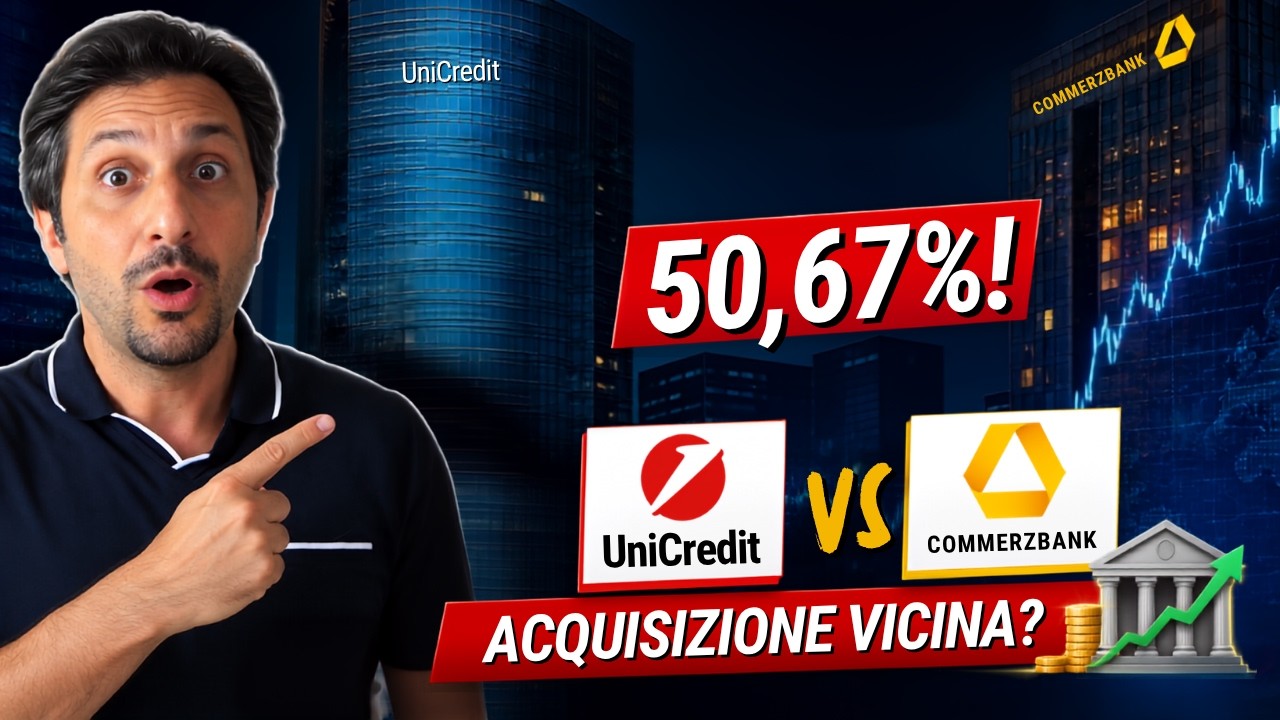 BOMBA UNICREDIT: SUPERATO IL 50% DI COMMERZBANK. ACQUISIZIONE VICINA?