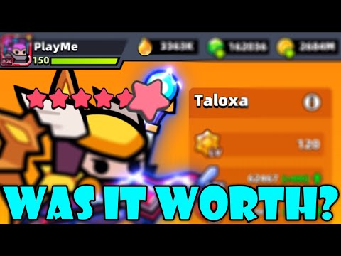 I MADE TALOXA 6 RED STARS BY LOWERING SYNERGY LEVEL, BUT WAS IT WORTH?
