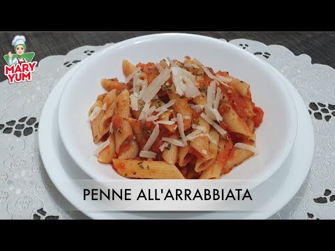 Penne Arrabbiata Recipe by Mary Yum.