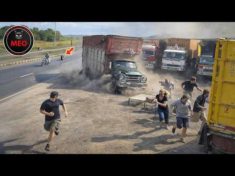 Real-Life Shocking Moments Caught on CCTV | Incredible Moments Filmed Before Disaster!