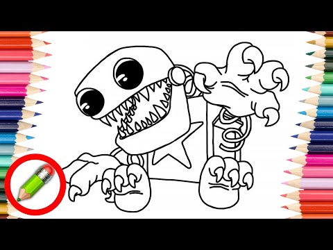 How to Draw Poppy Playtime Boxy Boo Coloring Pages / Itro and Tobu - Cloud 9 [NCS10 Release]