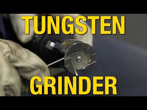 THE Perfect Way to Sharpen Tungsten for TIG Welding - Tungsten Grinder Designed by the Eastwood Team