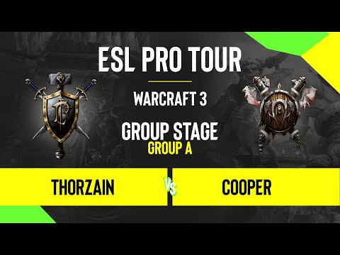 WC3 - ThorZaIN vs. CoopeR - DreamHack Warcraft 3 Open: Summer 2020 - Group A - EU