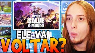 SALVE O MUNDO VAI VOLTAR A RECEBER ATUALIZAÇÕES! - FORTNITE