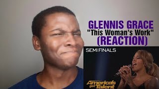 GLENNIS GRACE - &quot;This Woman&#39;s Work&quot; America&#39;s Got Talent (REACTION)