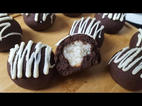 Schoko-Kokos Kekse 😋 Schnelle, leckere Weihnachts- und Feiertagsleckereien! Kokostar Plätzchen