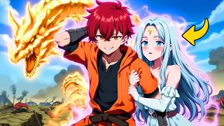 Esse Cara Nasceu Sem MAGIA, Mas Despertou o PODER De Um DRAGÃO e Virou o Mais FORTE Do Mundo!