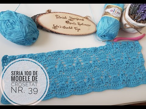 Model crosetat 39 - seria "100 de modele de crosetat"