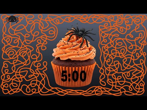 5 Minute Timer Bomb HALLOWEEN CUPCAKE