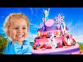 Happy Birthday Mia 3 Years Old Princess Party