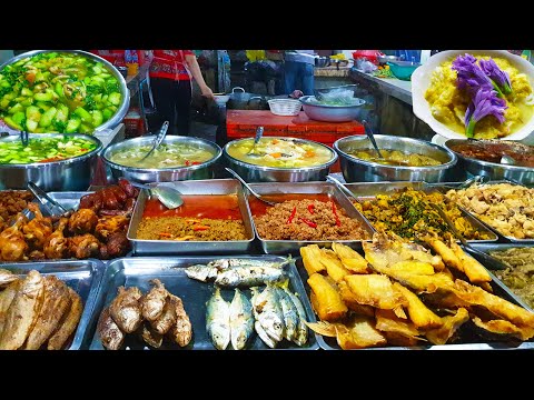 Delicious Breakfast And Lunch For Sales @ PC Market - Best Khmer Yummy Fast Foods For All Time