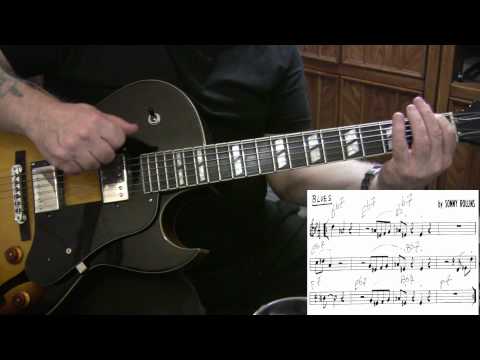 Blue Seven - guitar jazz blues cover - Yvan Jacques