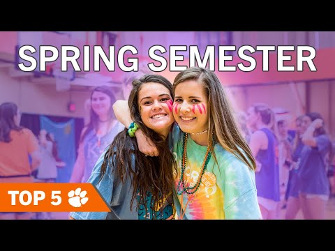 Clemson Spring 2024 Academic Calendar
