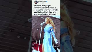 Beyoncé gives the loudest side-eye without saying a word #beyonce