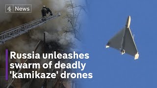Ukraine: Russia attacks Kyiv with wave of ‘kamikaze’ drones