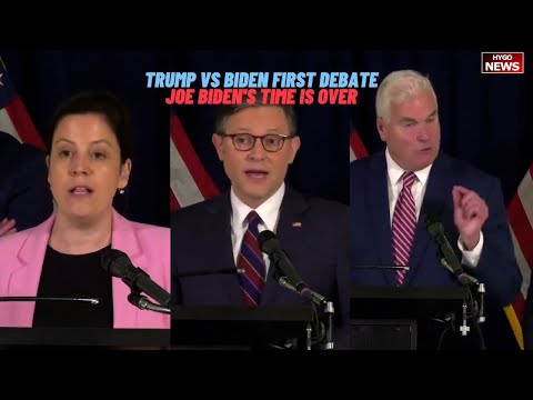 Johnson, Stefanik & Emmer on Trump vs Biden First Debate; Joe Biden's Time Is Over