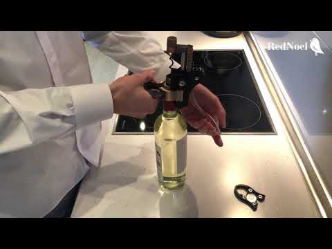 The best instruction for opening a bottle of wine - RedNoel Wine Opener Set - for best gift.