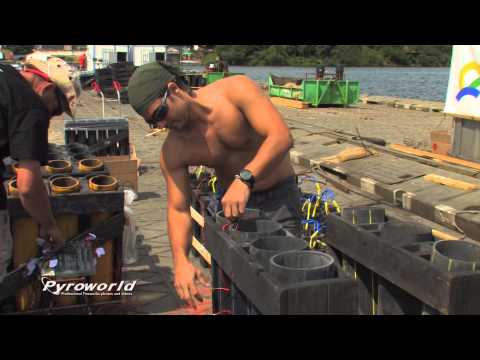 Ignis Brunensis 2014: Setup - Nanos Fireworks -
