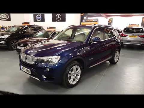 2015 BMW X3 xDrive20d X-Line Auto 5dr Diesel Blue