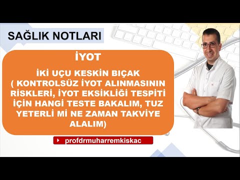 İyot ve Diğer Takviyeler Nasıl Kullanılmalı? | Prof. Dr. Yeşim Erbil