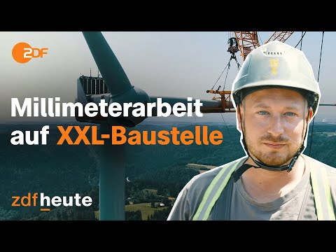 Windrad-Bau: Unterwegs mit Schwertransport und 1.000-Tonnen-Kran