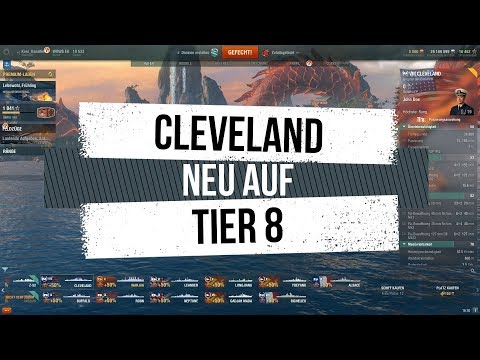 World of Warships | Cleveland neu auf Tier 8... da wo sie auch hingehört
