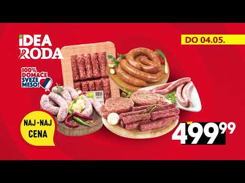 IDEA i RODA | Nedeljna akcija 24.04 -30.04.2025.