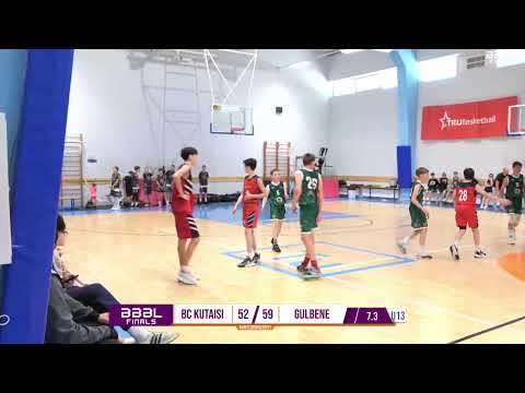 BC Kutaisi 2010 vs Gulbene 2010 | BBBL Boys U13 | Finals Stage