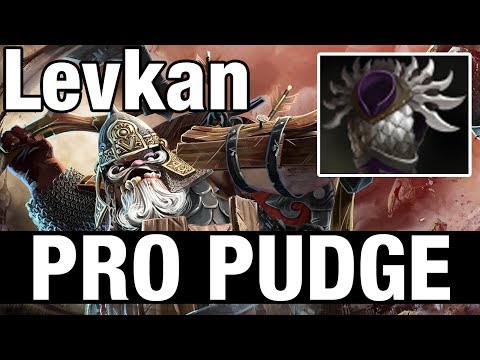 PRO PUDGE - Levkan WITH BLADE MAIL = GG - Dota 2