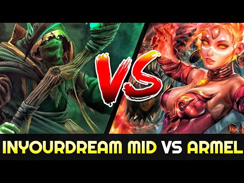 INYOURDREAM Mid Necrophos vs ARMEL Lina - Absolutely Outplayed Dota 2