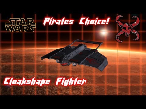 Most Preferred PIRATE Star Wars Fighter! Animated
