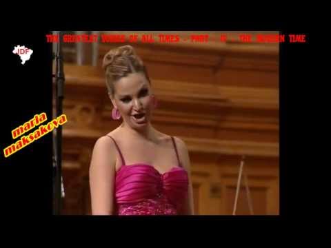MARIA  MAKSAKOVA - LA HABANERA-FROM CARMEN BY G. BIZET--- THE GREATEST VOICES OF ALL TIMES - PART -