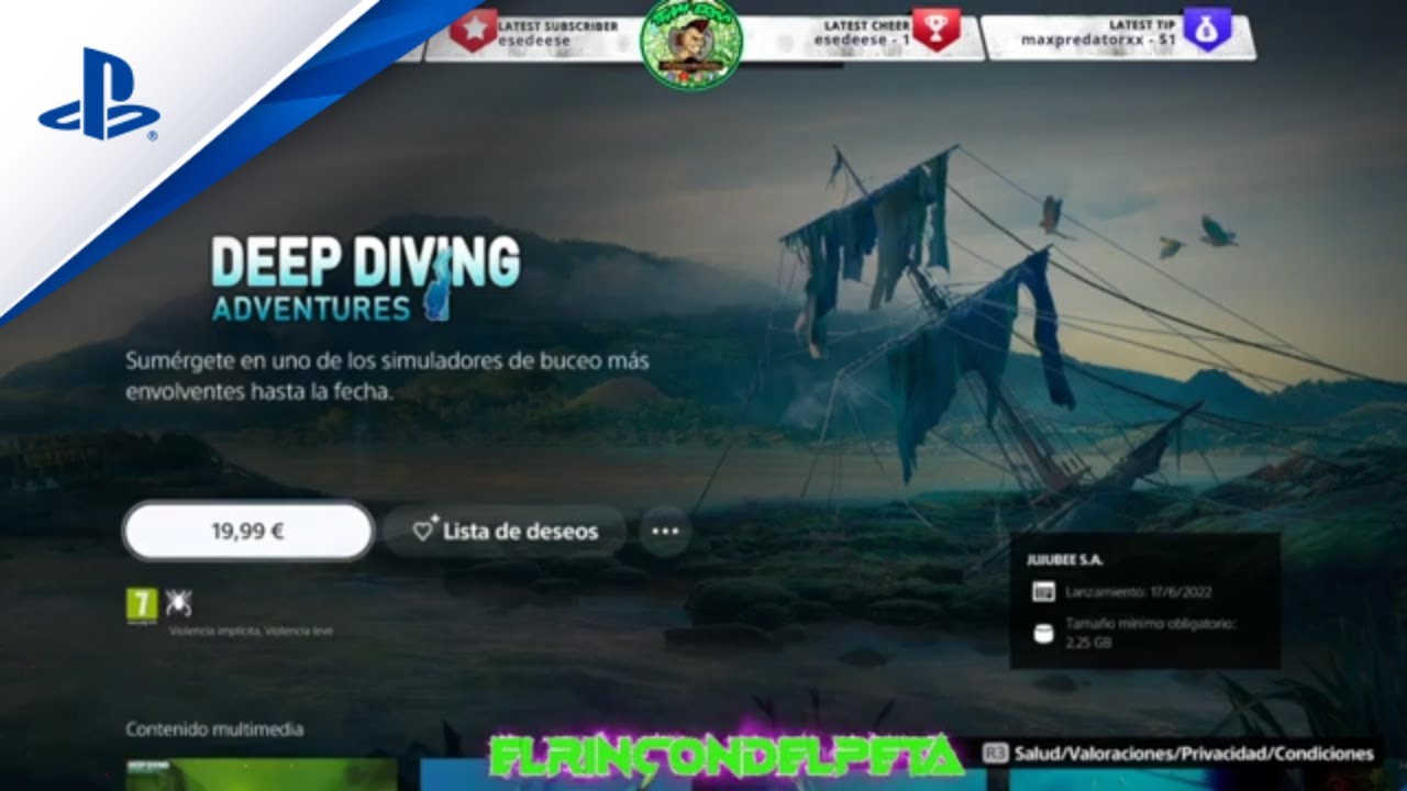 Deep Diving Adventure - Official Trailer PS5 -