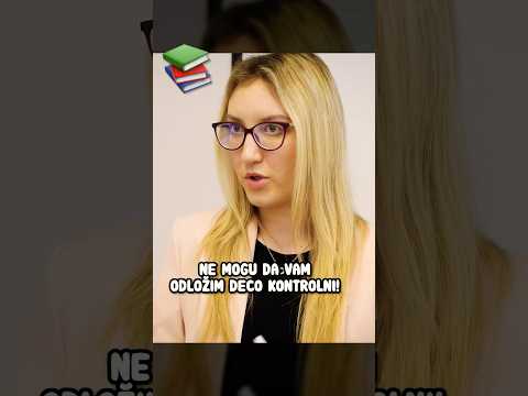 Kada NASTAVNICA KASNI 📚