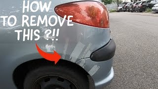 HOW TO REMOVE TAPE RESIDUE FROM A CAR  *EASY FIX*