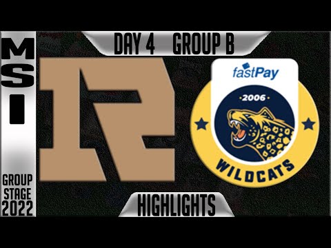 RNG vs IW Highlights | MSI 2022 Day 4 Group B | Royal Never Give Up vs Fastpay Wildcats
