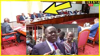 TENSION AS PRESIDENT RUTO MEETS CS MATIANGI AT STATE HOUSE CABINET MEETING
