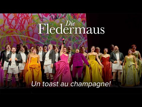 Un toast au champagne! – DIE FLEDERMAUS Strauss II – Opéra de Lille
