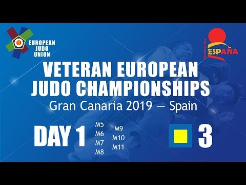 VETERAN EUROPEAN JUDO CHAMPIONSHIPS Gran Canaria 2019 — Spain DAY 1